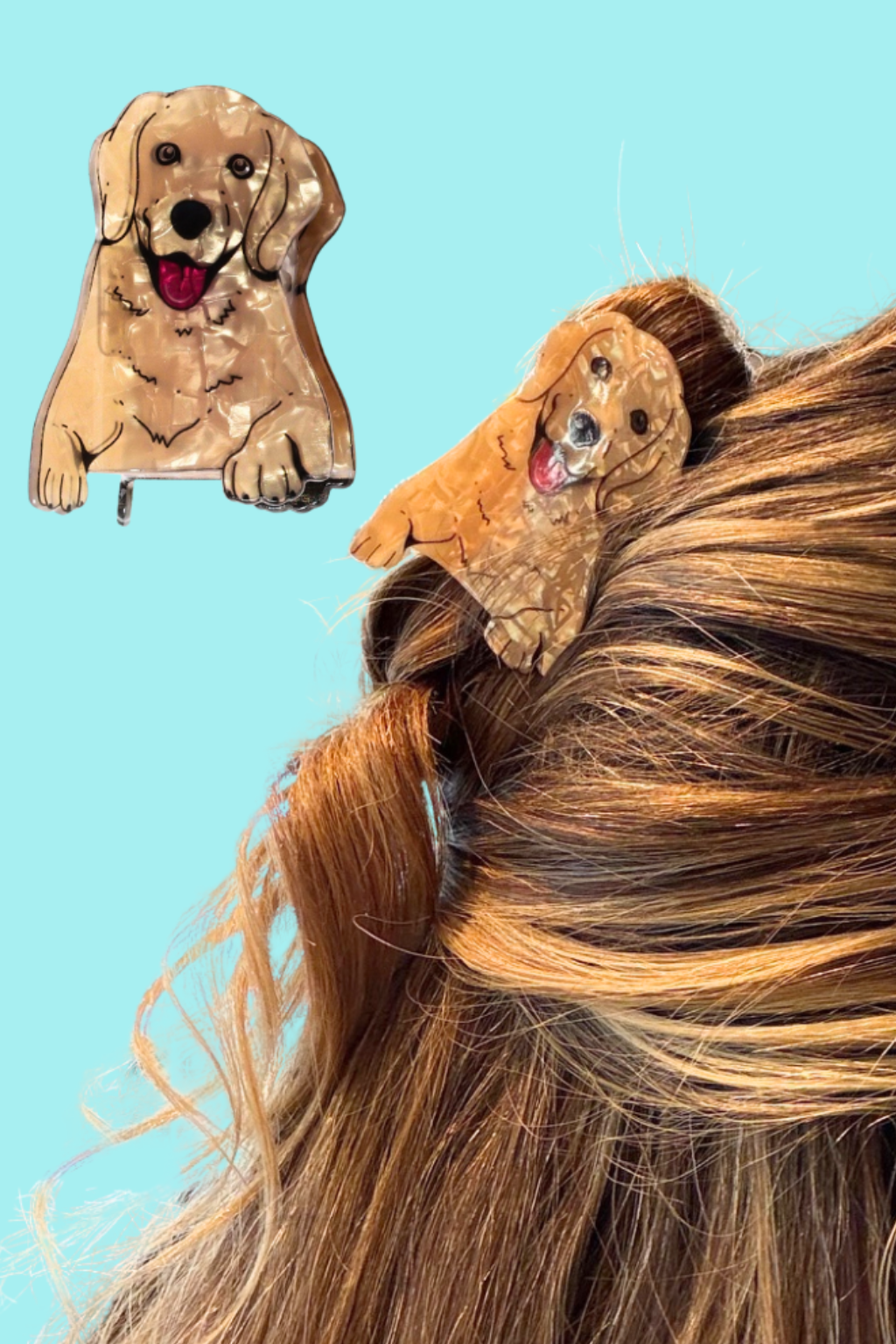 Dog Hair Claw Clip