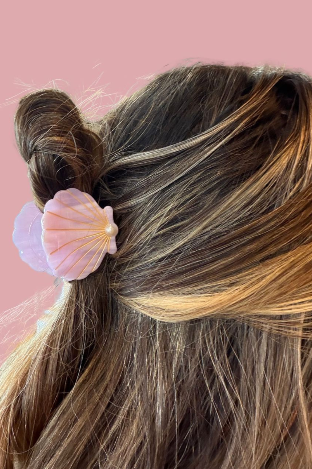 Seashell Hair Claw Clip