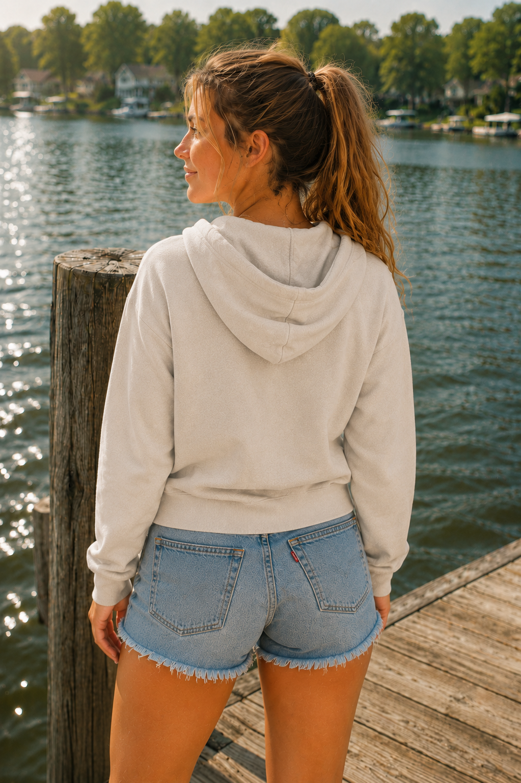 Classic Fleece Zip Up Hoodie