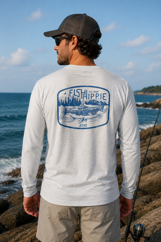 Fish Hippie Fly Shop Long Sleeve Tee
