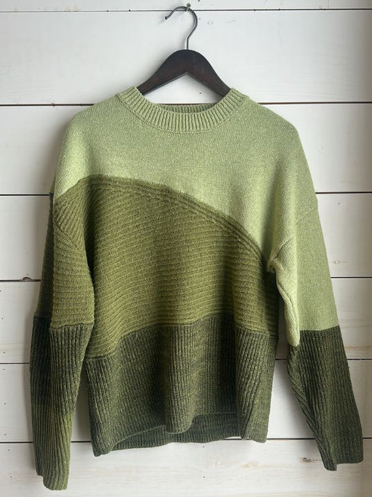DOORBUSTER: Diagonal Colorblock Sweater