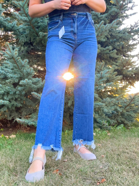 Zenana Straight Leg Jean