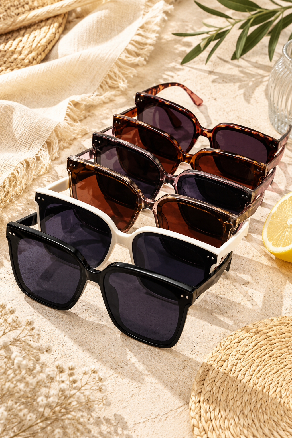 Square Cat Eye UV400 Sunglasses