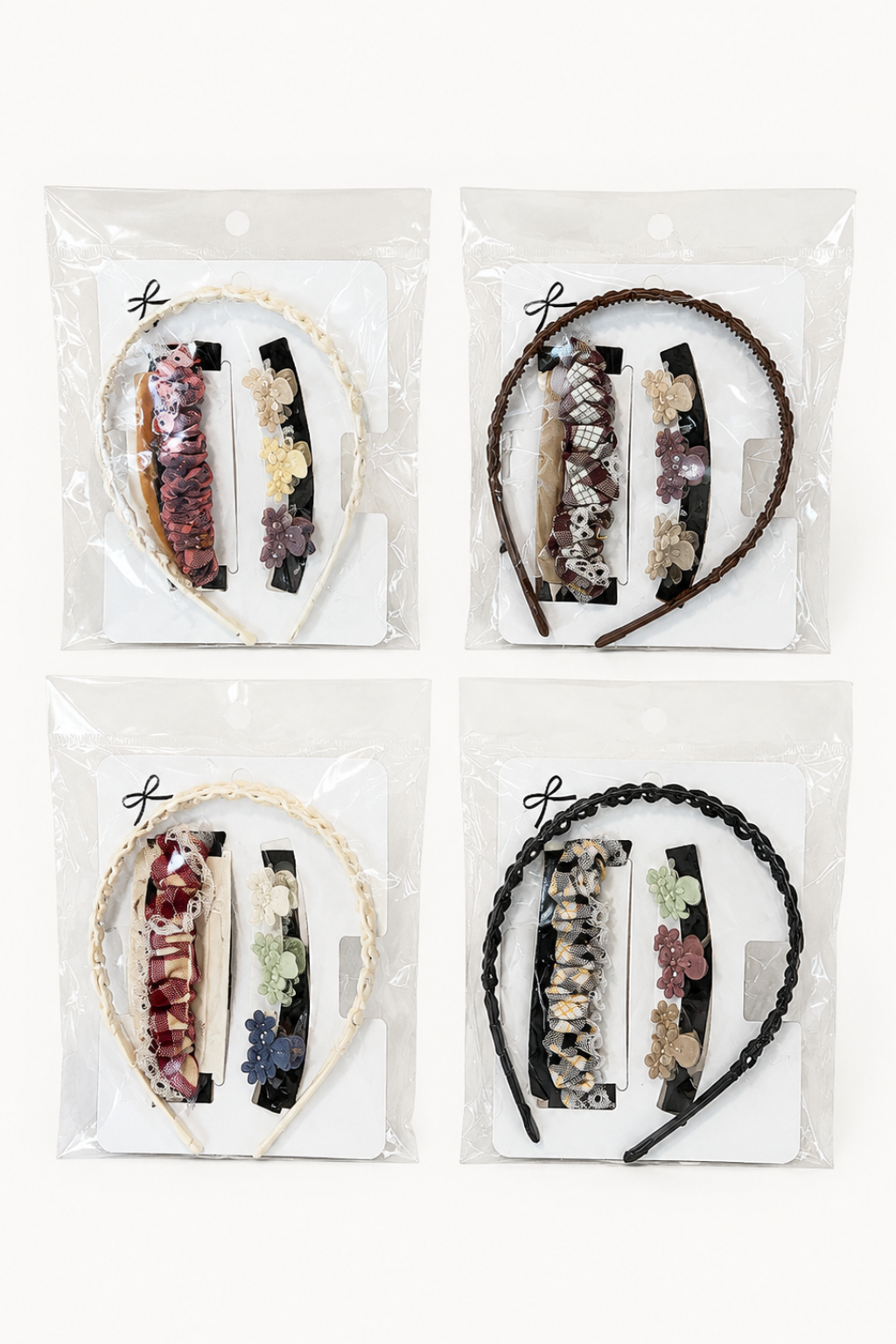 Assorted Floral Hair Accessory Gift Set