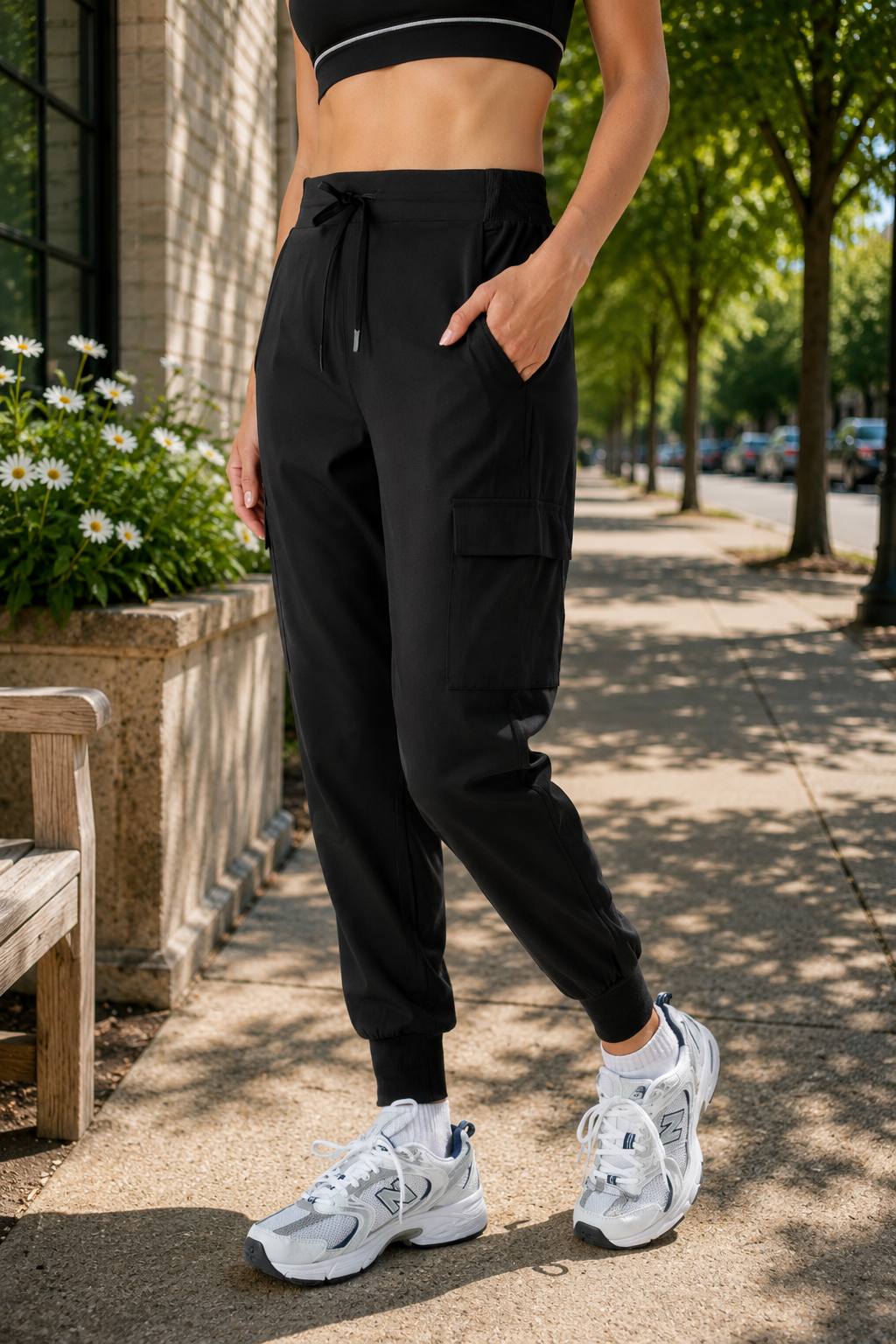 Breezy Flow Cargo Joggers