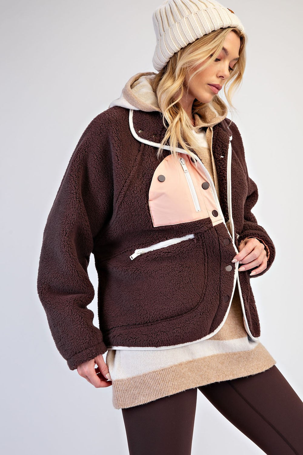 Sherpa Contrast Jacket