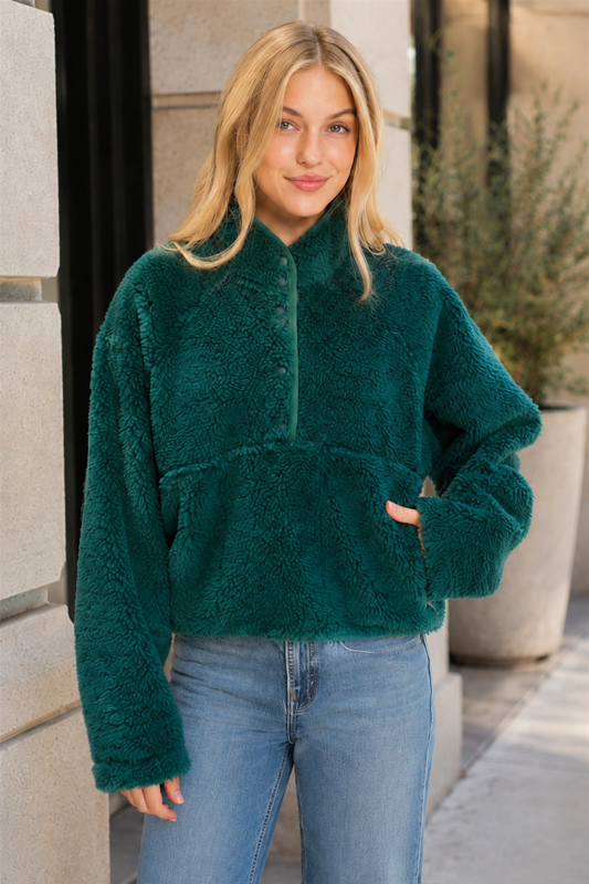 Aritzia- Inspired Quarter Zip