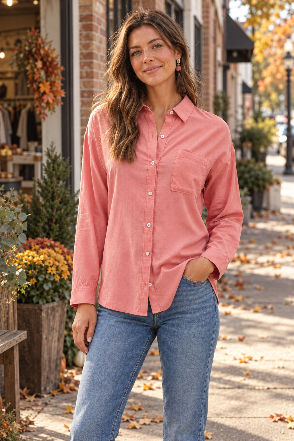 Oversized  Button Down