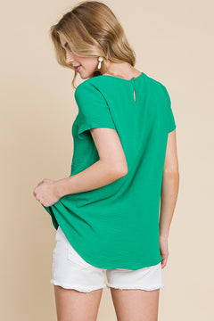 Final Conclusion Textured Short Sleeve- 3 Colors!.