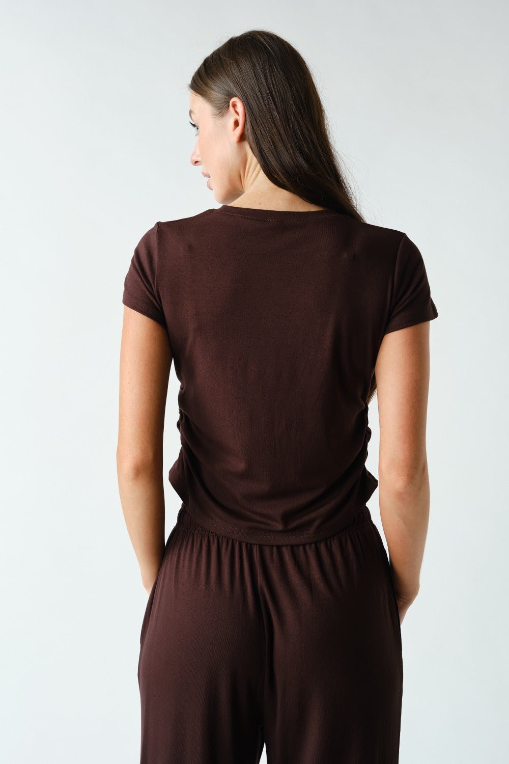 Marlow Ruched Wide Leg Lounge Set