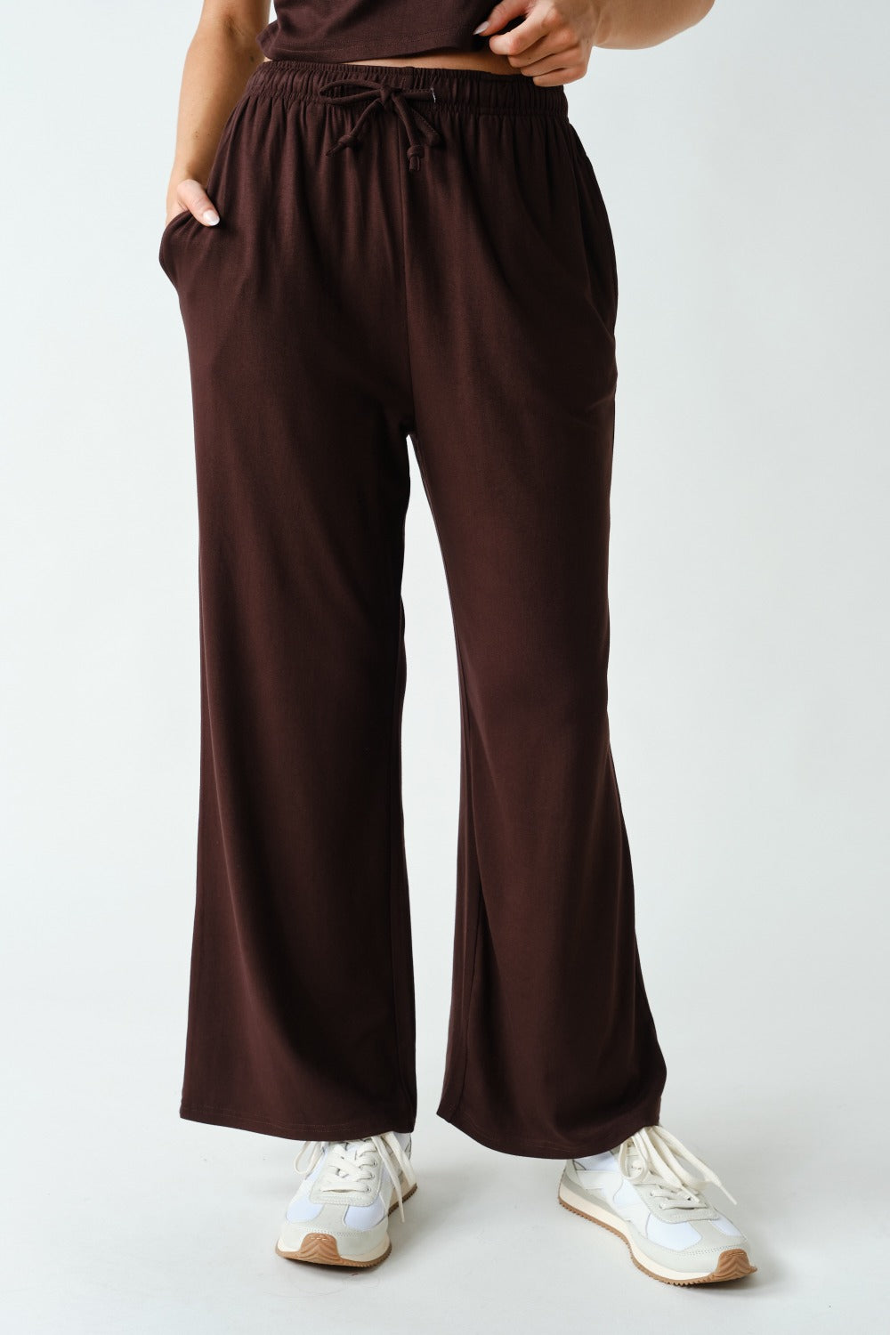 Marlow Ruched Wide Leg Lounge Set