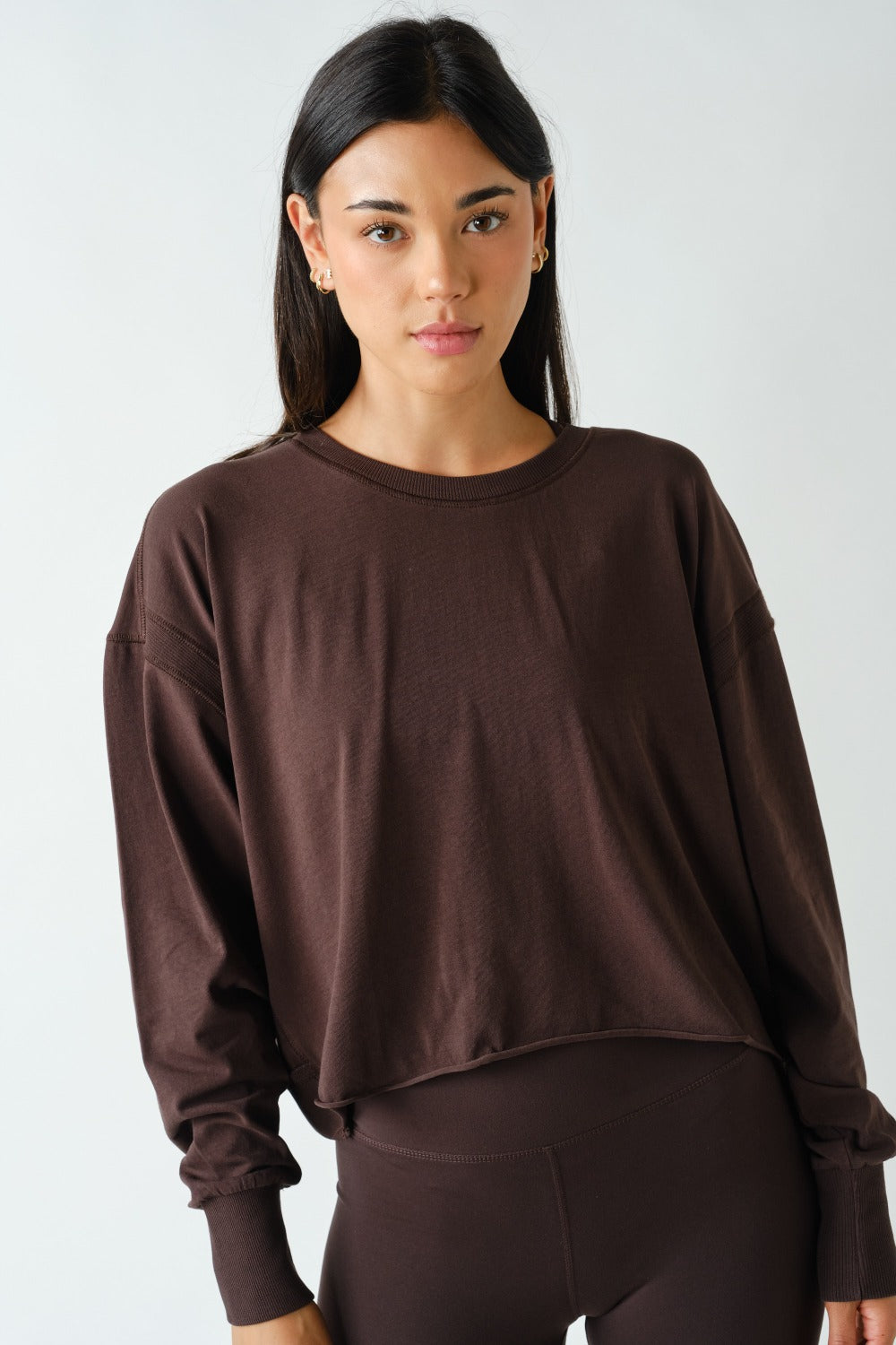 Pima Cotton Cutout Back Top