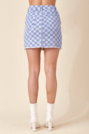 Let's Play Checkered Skirt.
