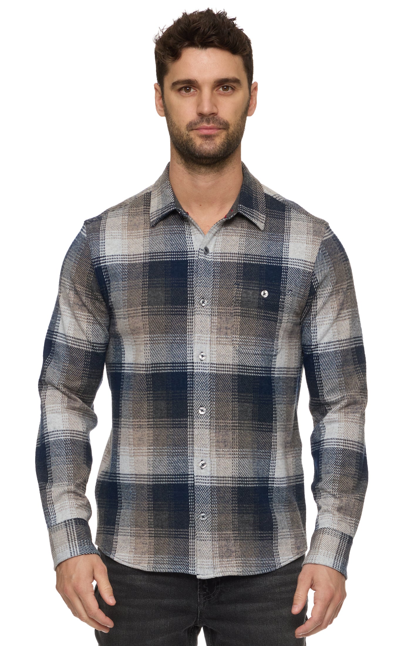 EXMORE LS HERO KNIT FLANNEL