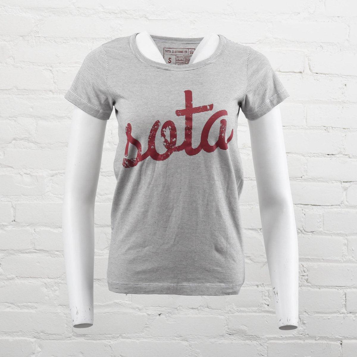 Sota Striped Minnesota Graphic Tee