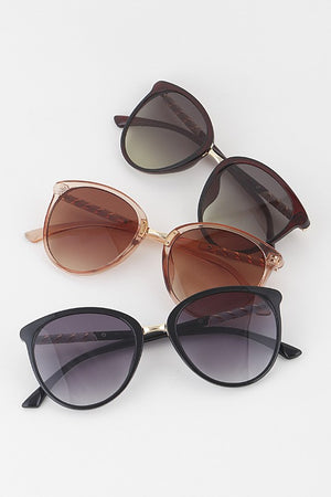 Side Rhinestone Sunglasses.