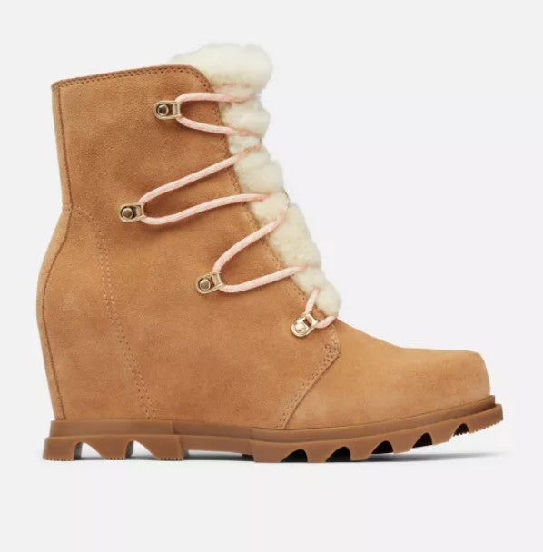 Sorel Joan of Arctic Wedge III Lace Cozy Bootie.