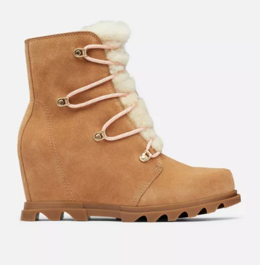 Sorel Joan of Arctic Wedge III Lace Cozy Bootie.