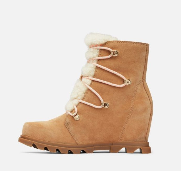 Sorel Joan of Arctic Wedge III Lace Cozy Bootie.