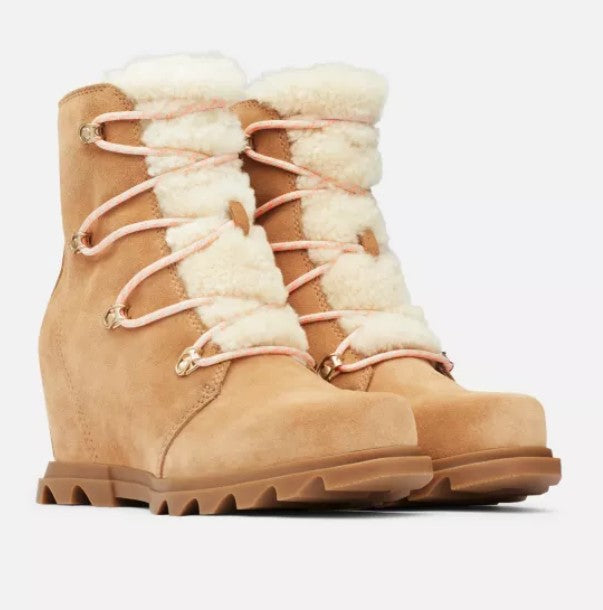 Sorel Joan of Arctic Wedge III Lace Cozy Bootie.