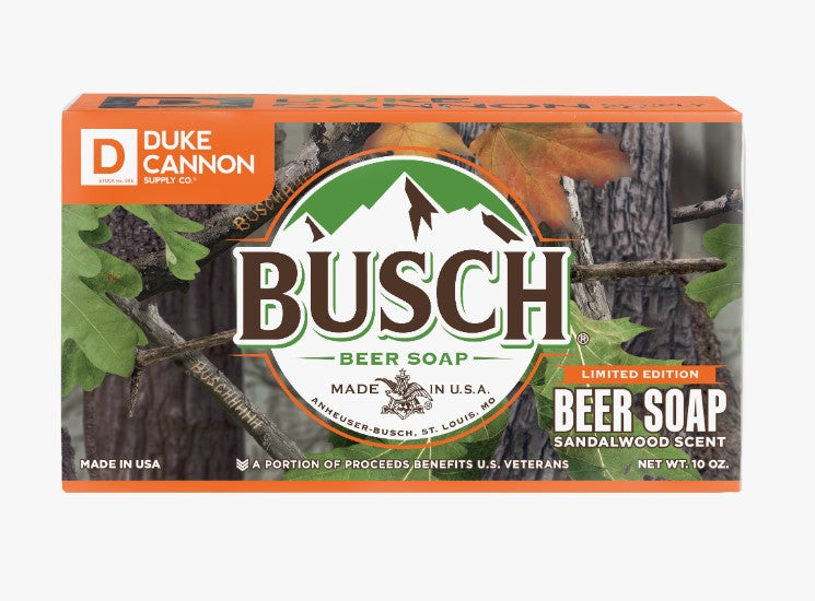 Busch Beer Soap.