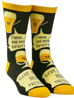 Beer Pressure Men's Socks.
