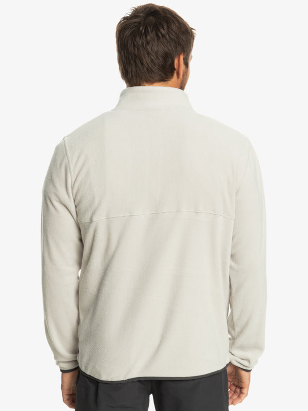 Quiksilver No Destination Snap Fleece Pullover.
