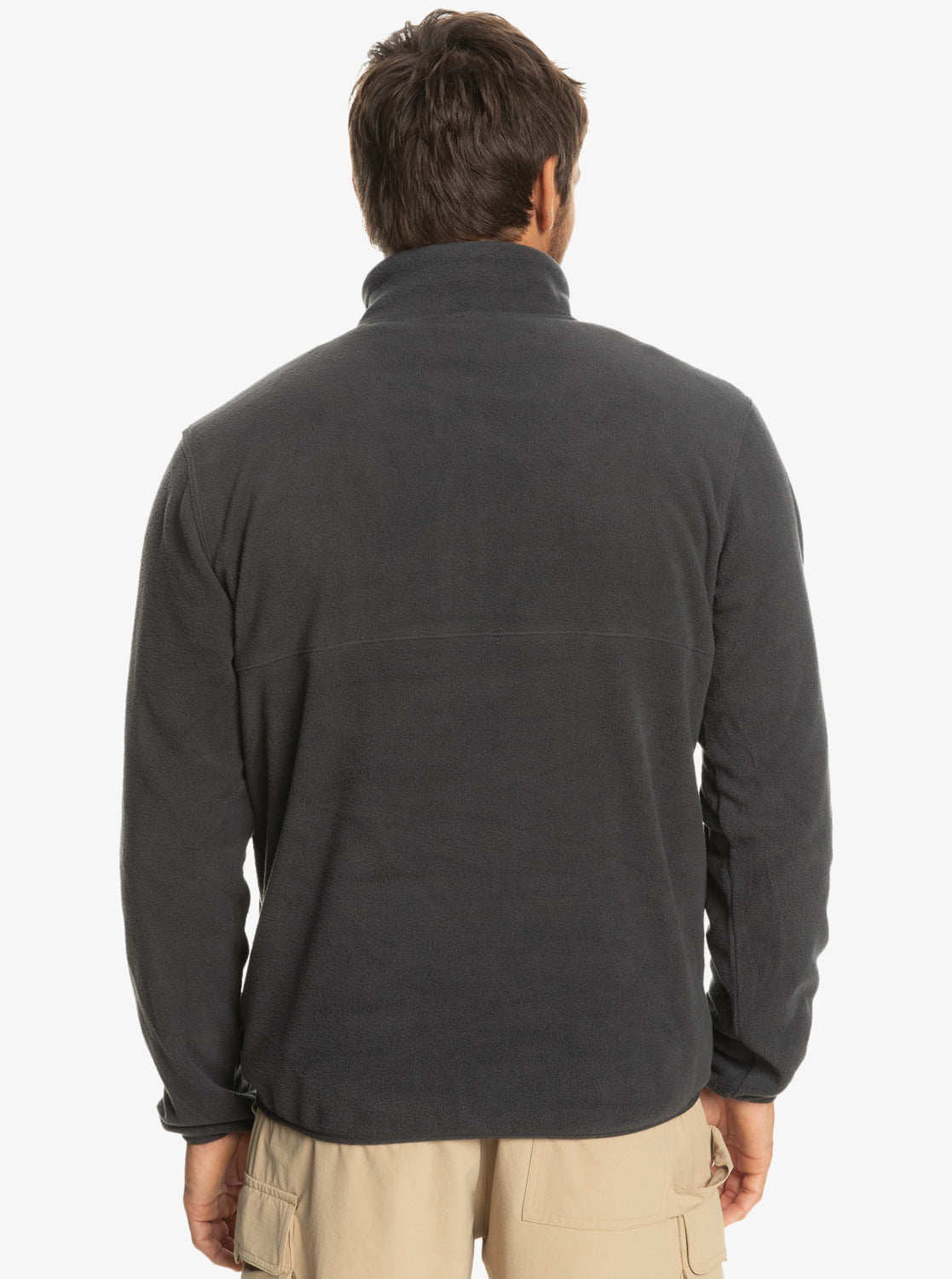 Quiksilver No Destination Snap Fleece Pullover.