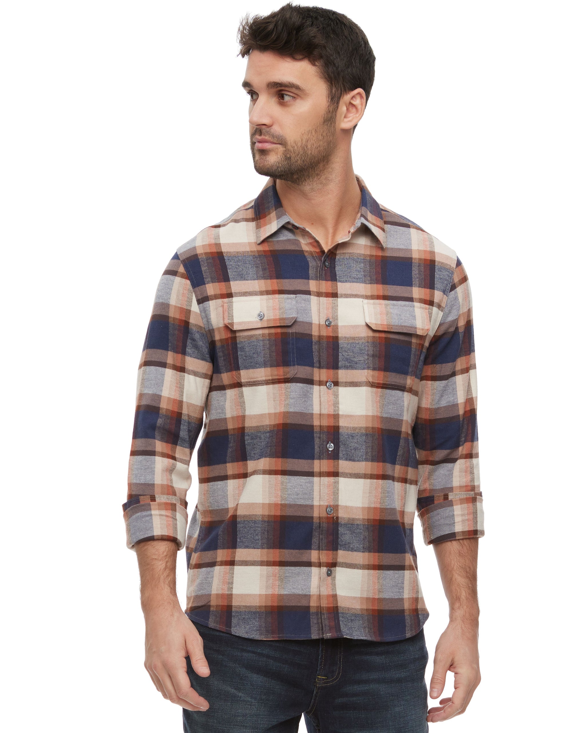 Transitional Flannel Shirt, Men's Shirts