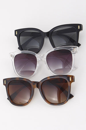 Refined Taste Square Frame Sunglasses.